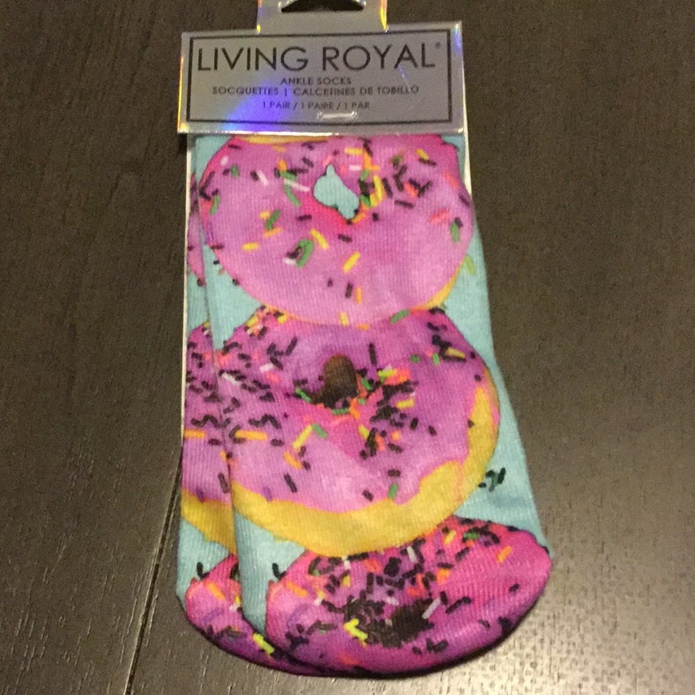 Donut socks ankle